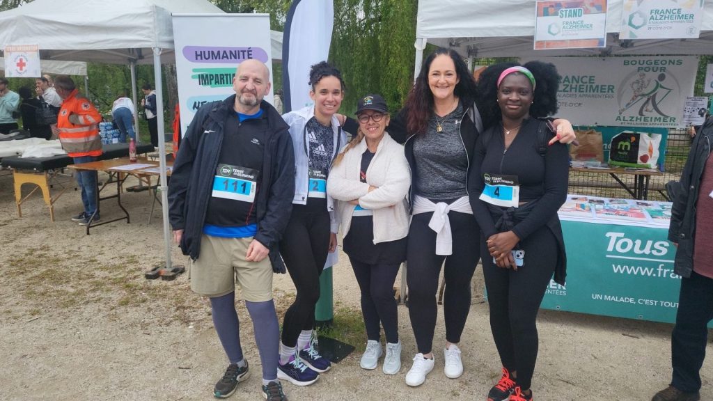 Bien Etre et Vie participe à la course bougeons pour Alzheimer